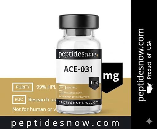 Peptidesnow vial — single front view